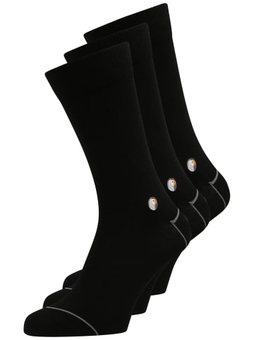 Sokid Socken Set 1 3er Pack in Schwarz