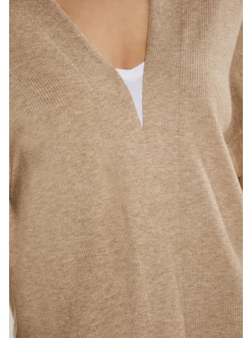 gaya Damen Cardigan in HELLBRAUN MELANGE