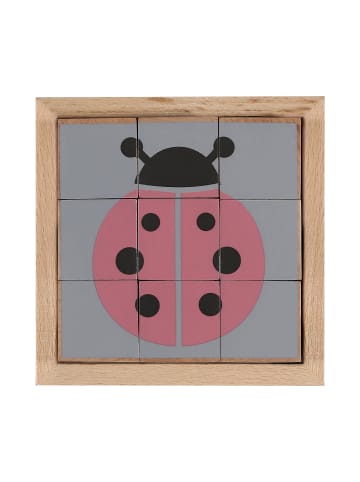 Kindsgut  Holzwürfel-Puzzle Tiere in Kindsgut Design