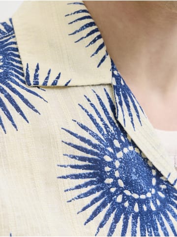 Jack & Jones Kurzarmhemd JPRBlubilbao in ecru marine