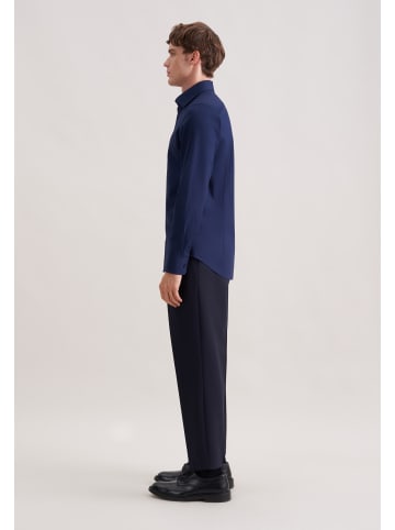 Seidensticker Business Hemd Slim in Dunkelblau