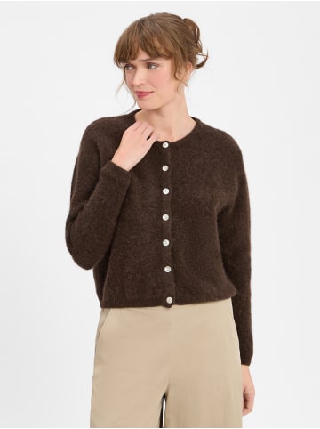 American Vintage Strickjacke Vito in schoko - 0001