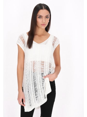 myMo ROCKS Women Vest in offwhite