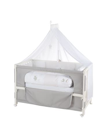 roba Roombed Babybett Beistellbett zum Elternbett 60 x 120 cm - weiß