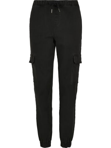 Urban Classics Cargo Trousers in black