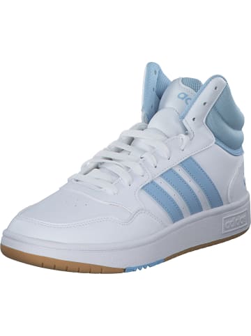 adidas Sneakers High in white/clear sky/gum
