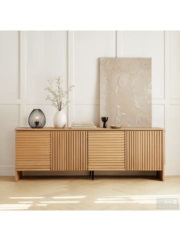 home24 Tischleuchte ROCAR in Schwarz