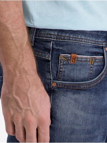 Timezone Sommerliche Gerade Shorts Basic 5 Pocket in Blau