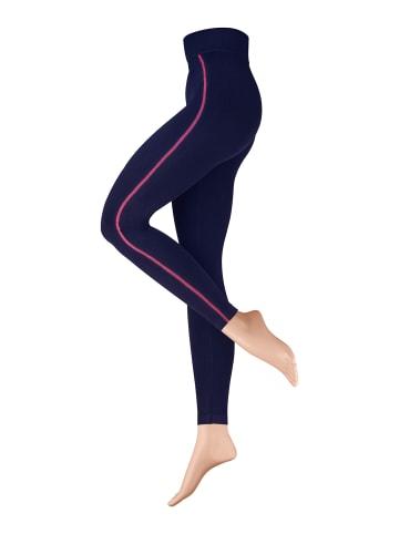 Nur Die  Leggings Comfort & Active in dkl.blau/pink