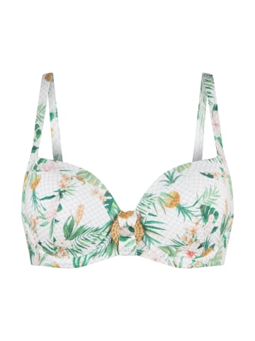 Linga Dore Linga Dore Bikini top in Botanic druck