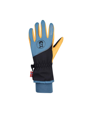 Trollkids Funktions-Handschuhe Trolltunga in black/steel blue
