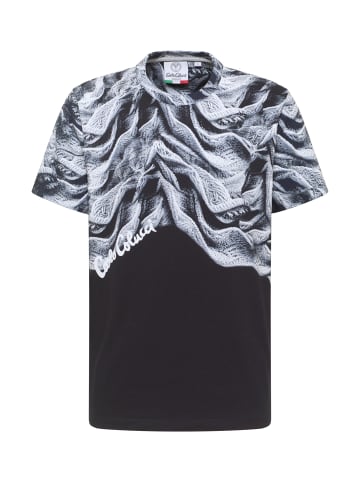 Carlo Colucci T-Shirt Donquerque in Schwarz