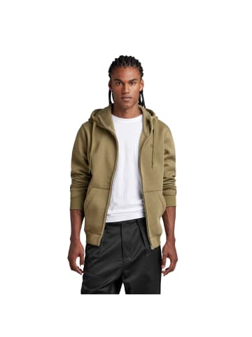 G-Star Raw Sweatjacke in Oliv