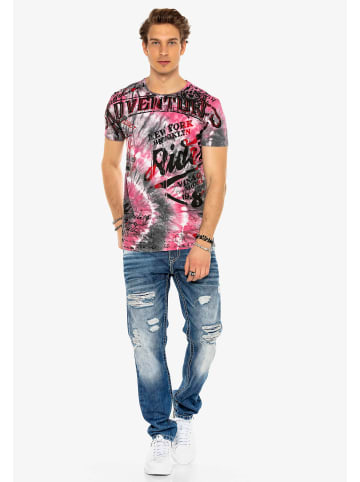 Cipo & Baxx T-Shirt CT583 in DARKPINK