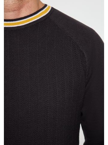 DreiMaster Maritim Men Sweater in Schwarz