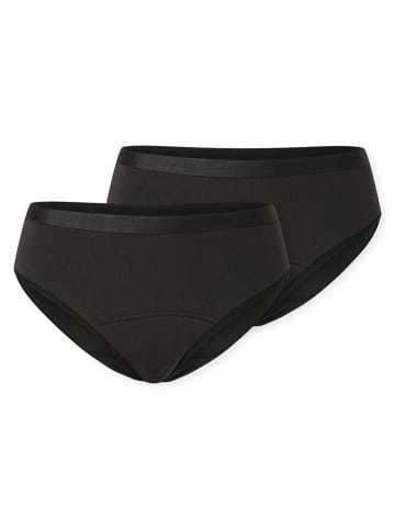 Schiesser Slip Periodenslip Secret Care in Schwarz