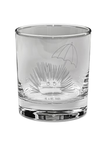 Mr. & Mrs. Panda Longdrinkglas Seeigel ohne Spruch in Transparent