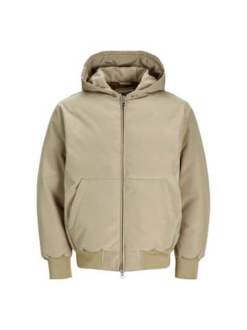 Jack and Jones JCOCOLLECTIVE Bomber Jacket SN in Beige