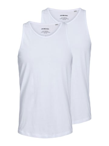 Jack & Jones 2er-Pack Tanktop in White