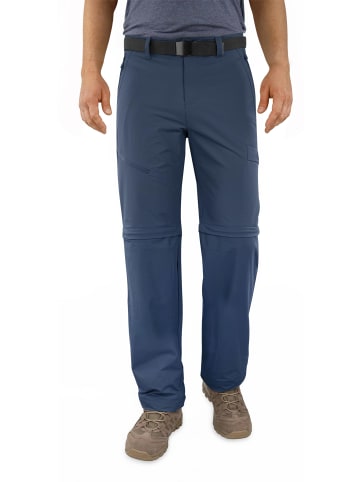 Normani Outdoor Sports Herren 2-in-1 Zip-Off Softshellhose Daventry in Navy