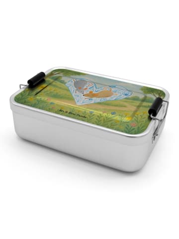 Mr. & Mrs. Panda Bento Box Mäuse Herz Design ohne Spruch in Weiß