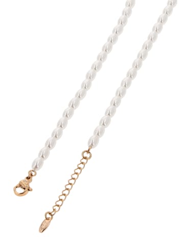 usha FESTIVAL Women Necklace in Rose Gold White
