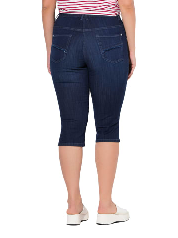 Ulla Popken Jeans in dark blue denim