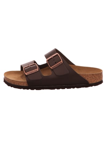 Birkenstock Pantoletten Arizona in dark brown