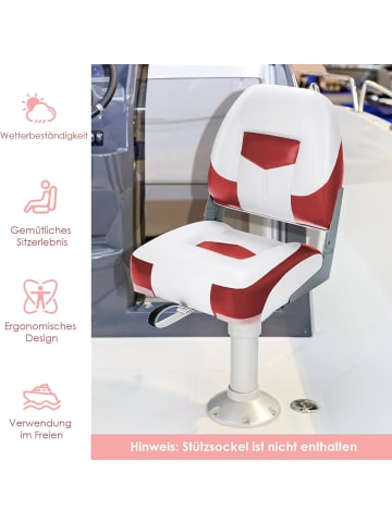 COSTWAY 2er Set Bootssitz klappbar in Andere