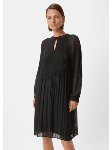 comma Kleid kurz in Schwarz