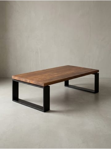 KADIMA DESIGN Couchtisch WL5.650 115x35x60 cm Massiv Holz Sofatisch mit