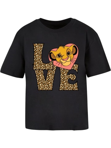Merchcode T-Shirt "Simba Love Tee" in Schwarz