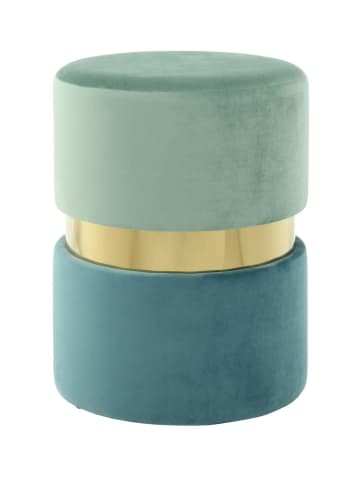 Kayoom Hocker Gipsy Hellpetrol in mint - gold - hellpetrol