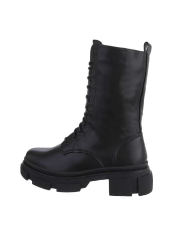 Ital-Design Stiefelette in Schwarz