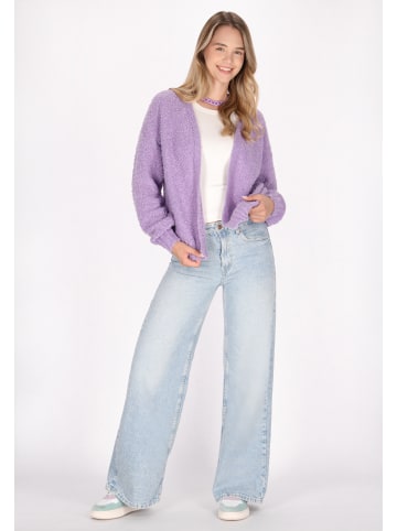 myMo Damen Cardigan in Violett