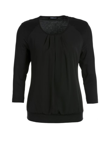 Frank Walder Longbluse für Damen in schwarz