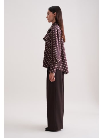 Seidensticker Ausgestellte Bluse Regular in Braun