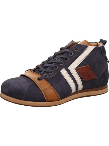 Kamo-Gutsu Schnürschuh in blau