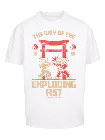 F4NT4STIC T-Shirt The Way Of The Exploding Fist Retro Gaming in weiß