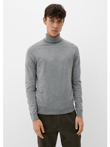 QS Pullover langarm in Grau