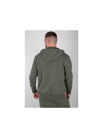 Alpha Industries Sweatjacke für Herren in olive