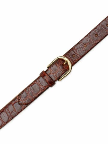 Cashott Gürtel CASVERA in Dark Brown