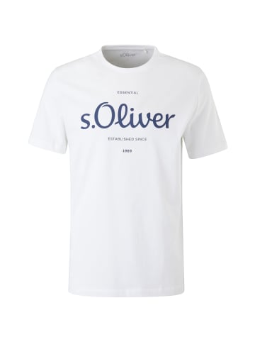 s.Oliver T-Shirt in 01D1_weiß