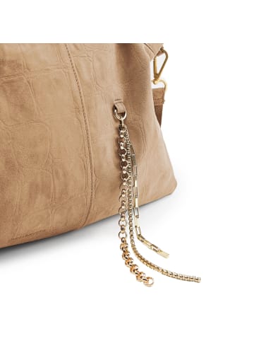 FREDs BRUDER Velvet Wild Schultertasche Leder 59 cm camel