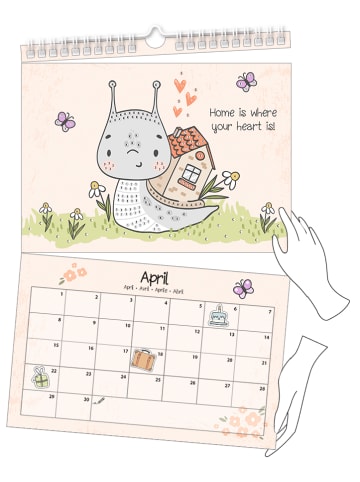 URSUS Diamond Painting Kalender "COME TOGETHER" - ab 3 Jahren