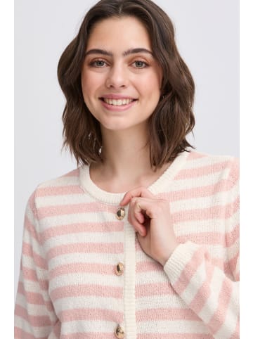 Fransa Strickjacke FRIDALIA Regular fit in Rose Smoke mix