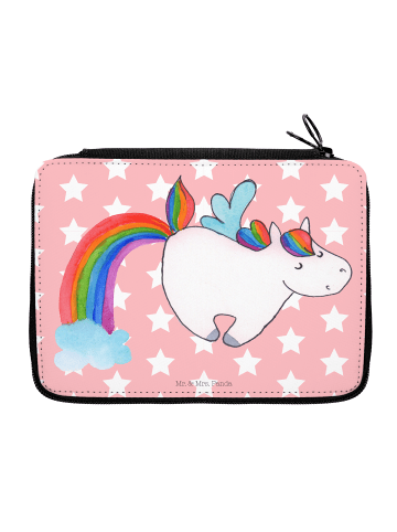 Mr. & Mrs. Panda Mäppchen Einhorn Fliegendes Pferd ohne Spruch in Rot Pastell