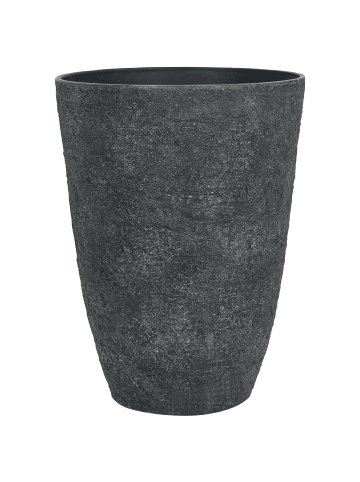 Beliani Outdoor Blumentopf CAMIA in Schwarz - (W) 43 x (H) 60 x (L) 43 cm
