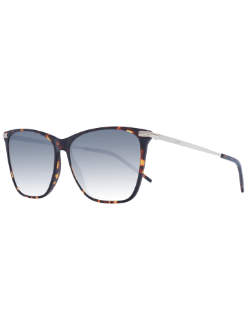 BOSS Frauen Sonnenbrille Katzenauge Braun