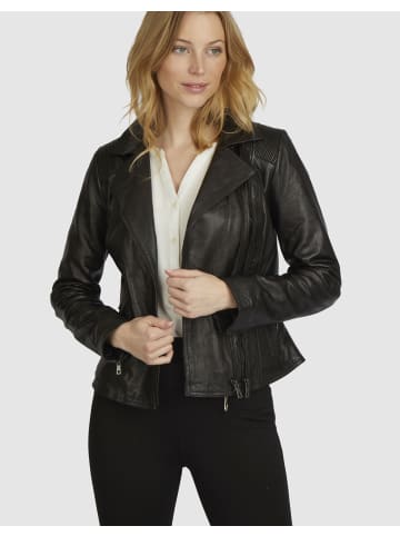 Bugatti Lederjacke BULady-135 in black